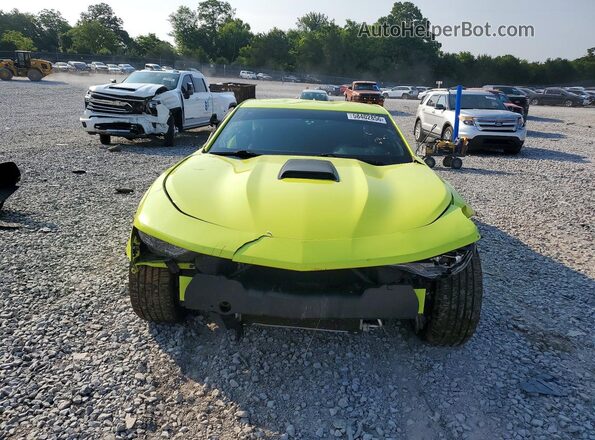 1G1FB1RX9K0152011 2019 CHEVROLET CAMARO Green Widok z przodu