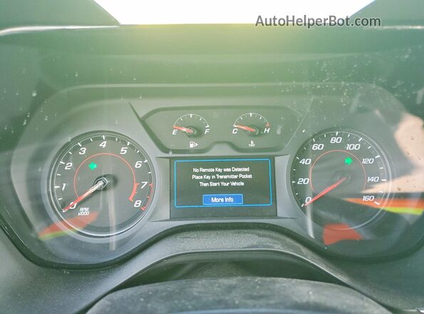 1G1FB1RX9K0152011 2019 CHEVROLET CAMARO Green Widok zestawu wskaźników
