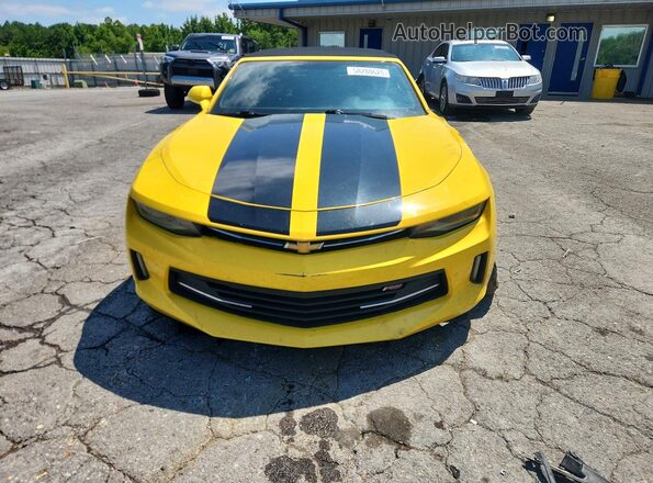 1G1FB3DS0H0153841 2017 CHEVROLET CAMARO Silver Widok z przodu