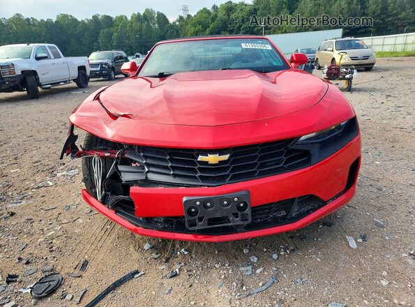 1G1FB3DS0L0115258 2020 CHEVROLET CAMARO Red Вид спереду