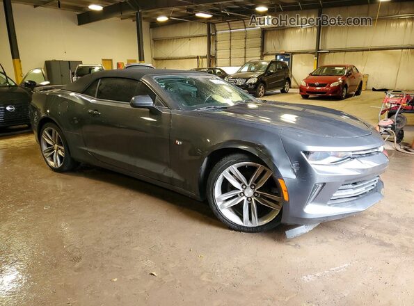 1G1FB3DS4J0116748 2018 CHEVROLET CAMARO Gray Front right
