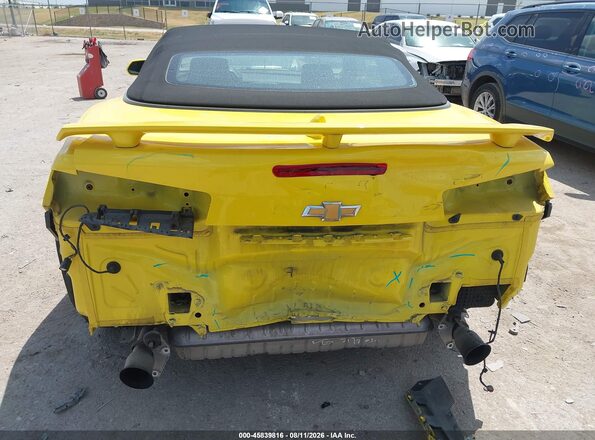 1G1FB3DS4J0168607 2018 CHEVROLET CAMARO Yellow 