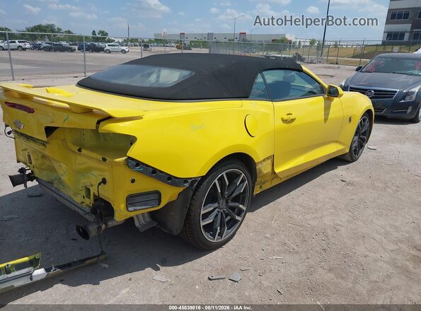 1G1FB3DS4J0168607 2018 CHEVROLET CAMARO Yellow Rear right