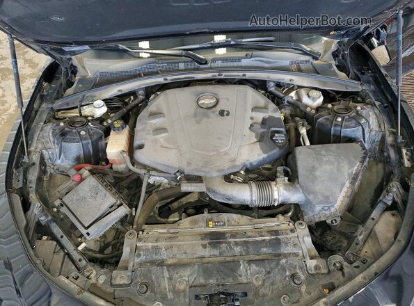 1G1FB3DS5M0126919 2021 CHEVROLET CAMARO Black Rear interior view