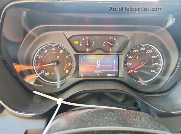 1G1FB3DS7K0151060 2019 CHEVROLET CAMARO Серый Вид щитка приборов