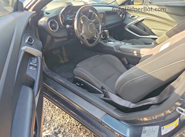 1G1FB3DS7K0151060 2019 CHEVROLET CAMARO Серый Вид панели приборов