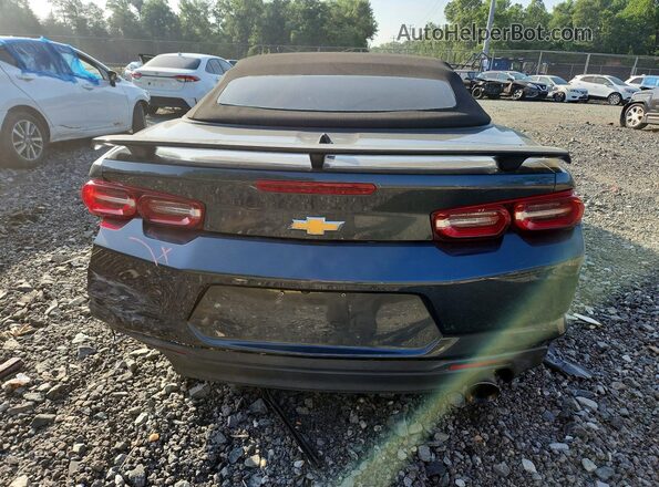 1G1FB3DS7K0151060 2019 CHEVROLET CAMARO Серый Вид сзади