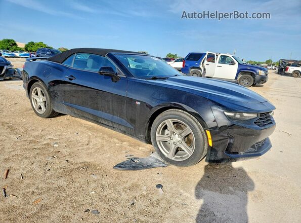 1G1FB3DSXK0136116 2019 CHEVROLET CAMARO Black Передня права чверть