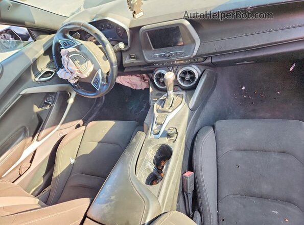 1G1FB3DSXM0103152 2021 CHEVROLET CAMARO Black Dashboard view