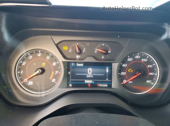 1G1FB3DSXR0106317 2024 CHEVROLET CAMARO Черный Вид щитка приборов