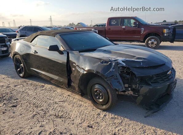 1G1FB3DSXR0106317 2024 CHEVROLET CAMARO Черный Передняя правая четверть