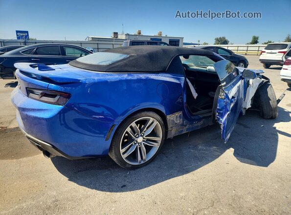 1G1FB3DX4H0214328 2017 CHEVROLET CAMARO Blue Հետևի աջ