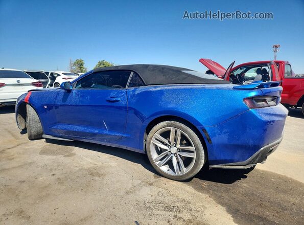 1G1FB3DX4H0214328 2017 CHEVROLET CAMARO Blue Հետևի ձախ