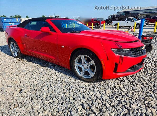 1G1FB3DX4L0106638 2020 CHEVROLET CAMARO Red Front right