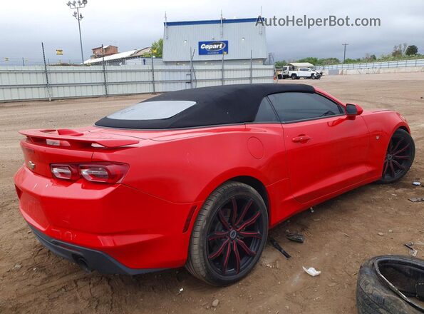 1G1FB3DX4L0125495 2020 CHEVROLET CAMARO Red უკანა მარჯვენა