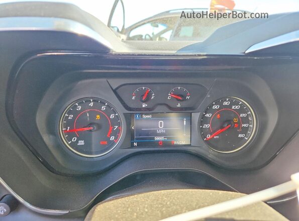 1G1FB3DX4L0125495 2020 CHEVROLET CAMARO Red ხელსაწყოთა პანელის ხედი