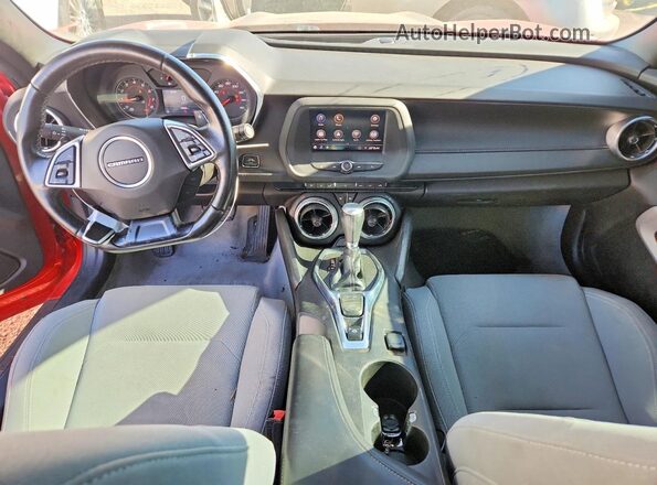 1G1FB3DX4L0125495 2020 CHEVROLET CAMARO Red წინა პანელის ხედი
