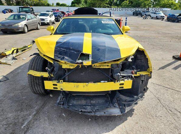 1G1FB3DX7H0211536 2017 CHEVROLET CAMARO Yellow Vista frontal