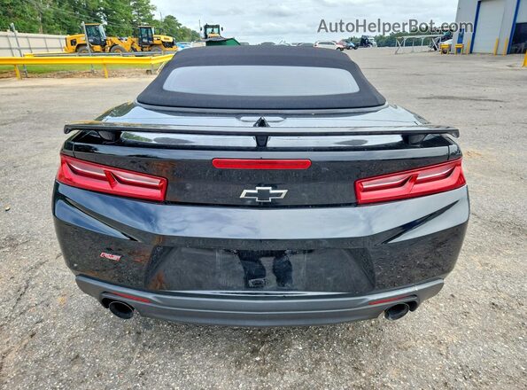 1G1FB3DX8H0105483 2017 CHEVROLET CAMARO Black Հետևի տեսք