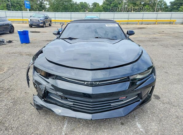 1G1FB3DX8H0105483 2017 CHEVROLET CAMARO Black Դիմացի տեսք