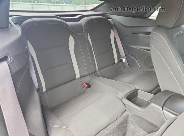1G1FB3DX8H0105483 2017 CHEVROLET CAMARO Black Հետևի նստատեղերի տեսք