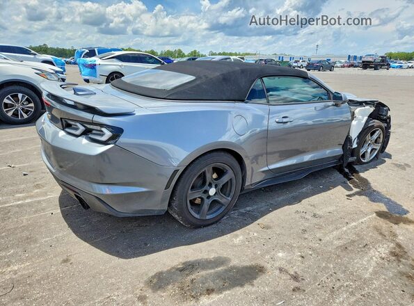 1G1FB3DX8L0121286 2020 CHEVROLET CAMARO Gray Հետևի աջ