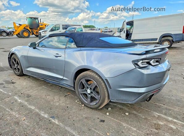 1G1FB3DX8L0121286 2020 CHEVROLET CAMARO Gray Հետևի ձախ