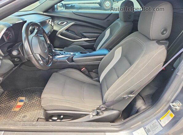 1G1FB3DX8L0121286 2020 CHEVROLET CAMARO Gray Սալոնի դիմացի տեսք