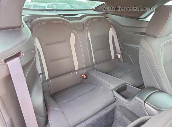 1G1FB3DX8L0121286 2020 CHEVROLET CAMARO Gray Հետևի նստատեղերի տեսք