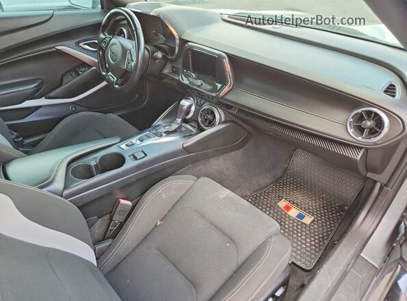 1G1FB3DX8L0121286 2020 CHEVROLET CAMARO Gray Առջևի վահանակի տեսք