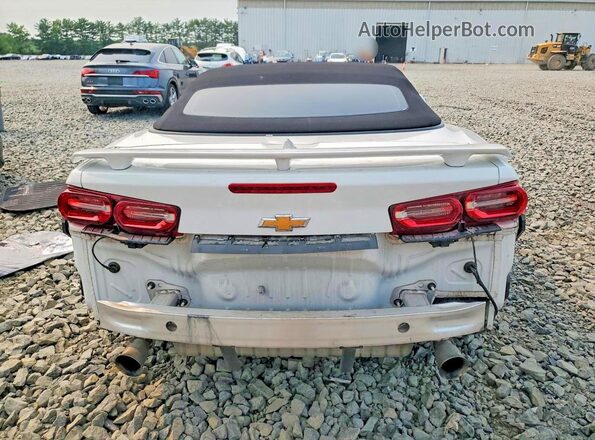 1G1FB3DX8P0142449 2023 CHEVROLET CAMARO Белый Вид сзади