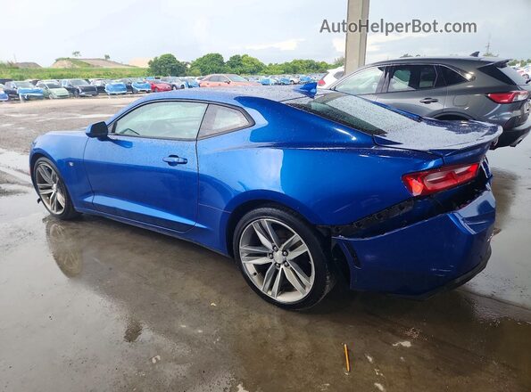 1G1FD1RS0H0120085 2017 CHEVROLET CAMARO Blue Trasero izquierdo
