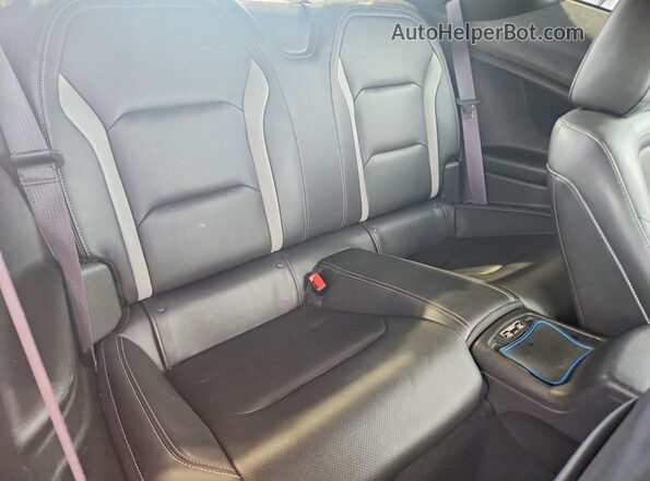 1G1FD1RS0H0120085 2017 CHEVROLET CAMARO Blue Vista de los asientos traseros