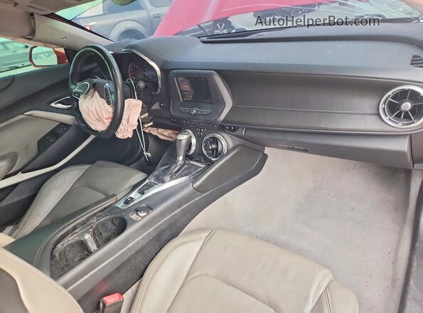1G1FD1RS4K0152514 2019 CHEVROLET CAMARO Red Առջևի վահանակի տեսք