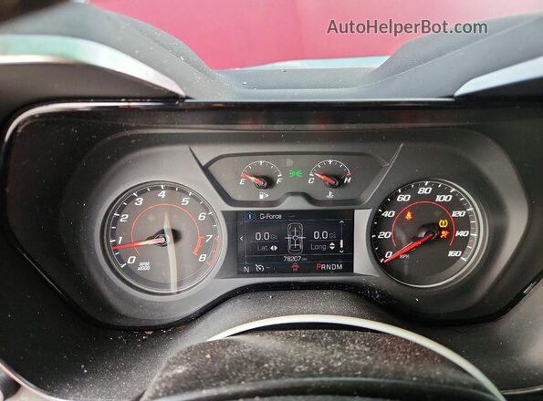 1G1FD1RS4K0152514 2019 CHEVROLET CAMARO Red Սարքավորումների վահանակի տեսք