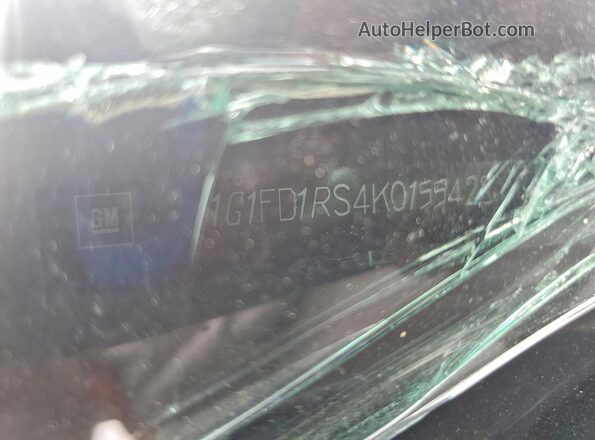 1G1FD1RS4K0155428 2019 CHEVROLET CAMARO Gray Вид підкапотного простору