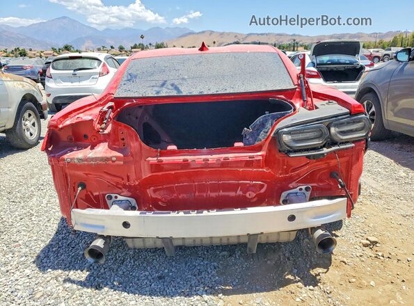 1G1FD1RS6R0118908 2024 CHEVROLET CAMARO Красный Вид сзади
