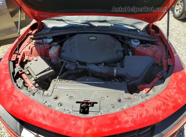 1G1FD1RS6R0118908 2024 CHEVROLET CAMARO Красный Вид задней части салона