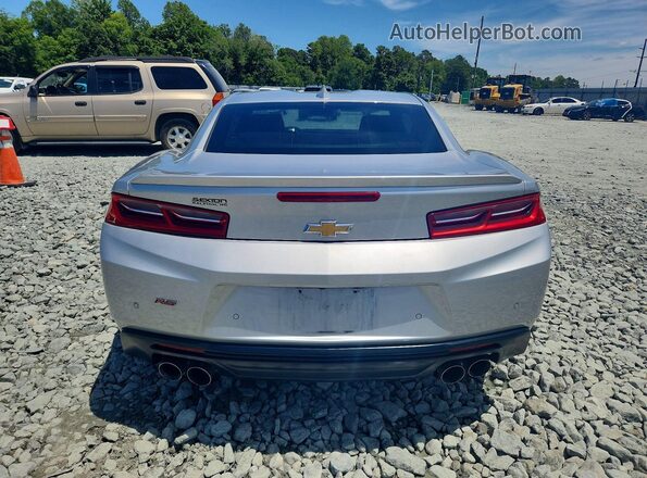 1G1FD1RS8J0108787 2018 CHEVROLET CAMARO Серебряный Вид сзади