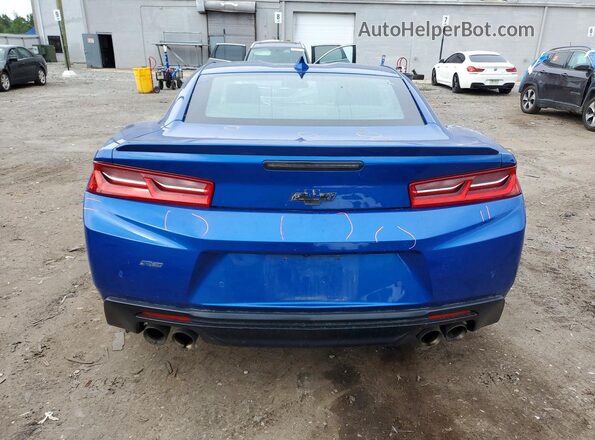 1G1FD1RSXH0101866 2017 CHEVROLET CAMARO Blue Rear view