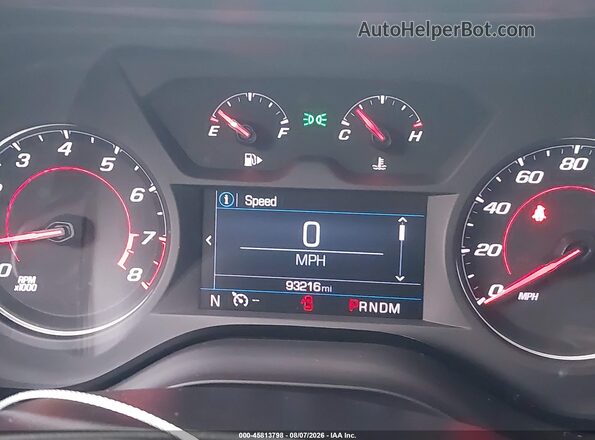 1G1FD1RSXK0140139 2019 CHEVROLET CAMARO Black Հետևի նստատեղերի տեսք