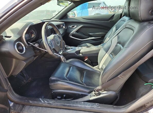 1G1FD1RSXL0105361 2020 CHEVROLET CAMARO Black Вид салону спереду