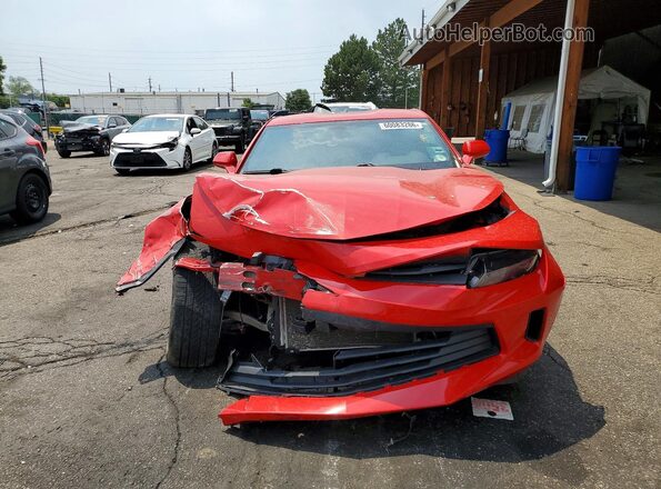 1G1FD1RX0H0108918 2017 CHEVROLET CAMARO Красный Вид спереди