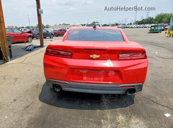 1G1FD1RX0H0108918 2017 CHEVROLET CAMARO Красный Вид сзади