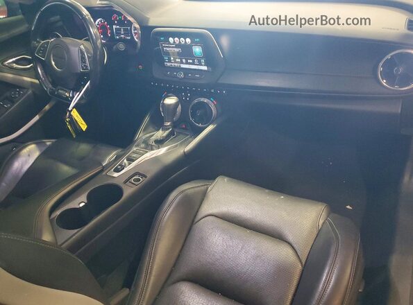 1G1FD1RX2H0142228 2017 CHEVROLET CAMARO Black Vista del salpicadero