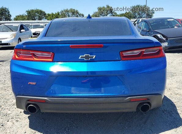 1G1FD1RXXH0164302 2017 CHEVROLET CAMARO Blue Հետևի տեսք