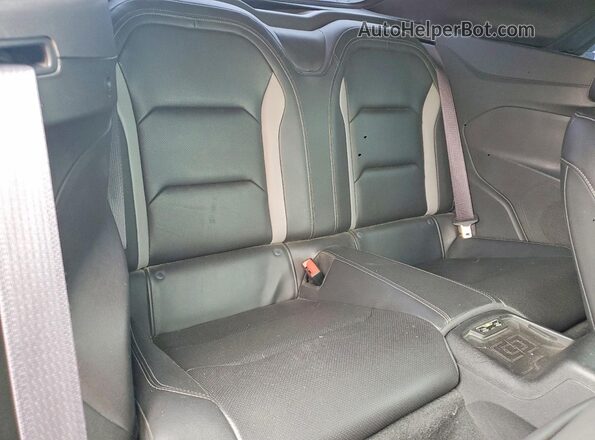 1G1FD3DS9H0111534 2017 CHEVROLET CAMARO Black Rear seats view