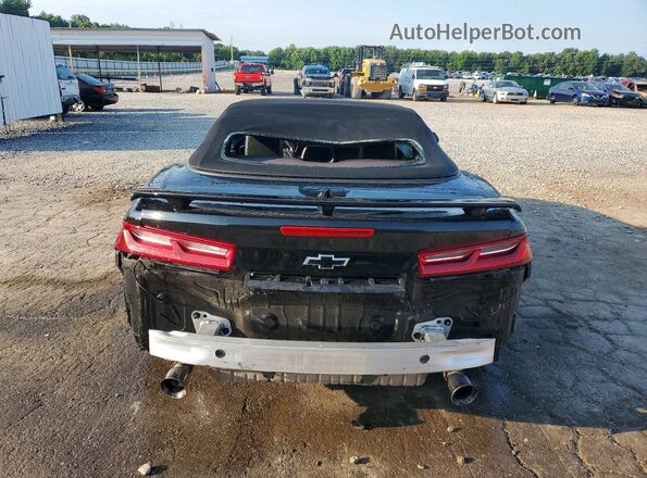 1G1FD3DS9J0129893 2018 CHEVROLET CAMARO Black Vista trasera