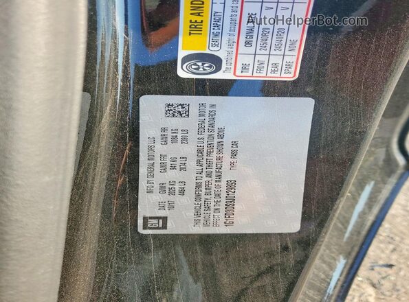 1G1FD3DS9J0129893 2018 CHEVROLET CAMARO Black Vista de la etiqueta del VIN