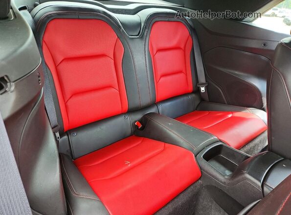 1G1FD3DX9P0122589 2023 CHEVROLET CAMARO Silver Vista de los asientos traseros